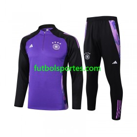 Alemania Sudadera de Entrenamiento Trajes Violeta 2024